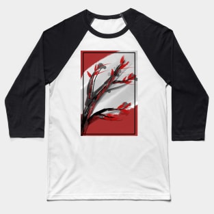 Tree Vision and the Sky - Expressionism Baseball T-Shirt